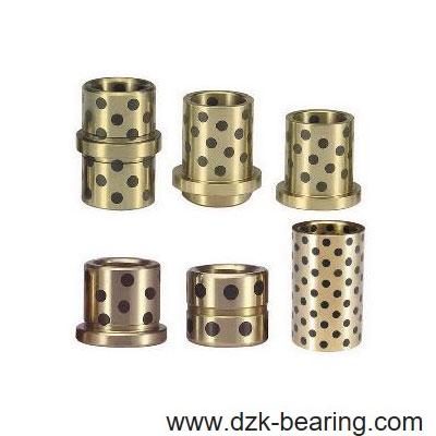 Bronze Gleitlager Graphite Plugged Bushings Oilless Bushes